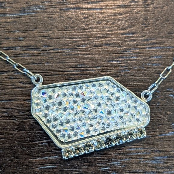 Sabika Jewelry - Sabika Reflection Crushed Crystal Necklace